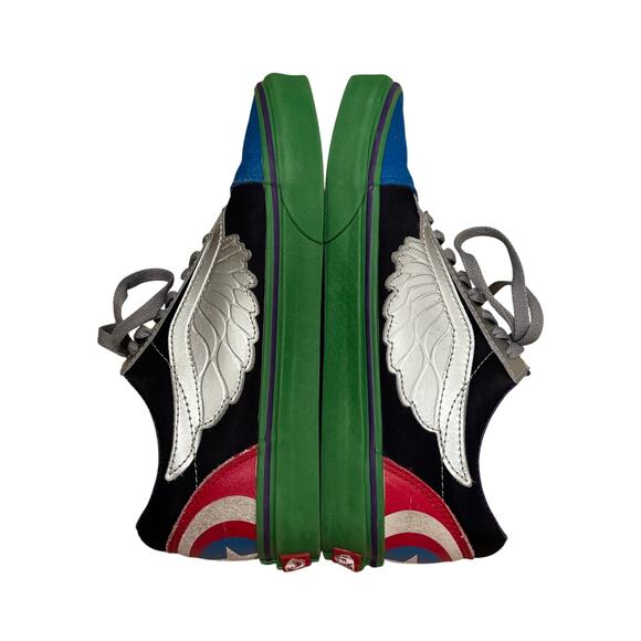 VANS x Marvel Vans Off The Wall Old Skool Shoes - Avengers Size 7 M / 8.5 W - Picture 6 of 16